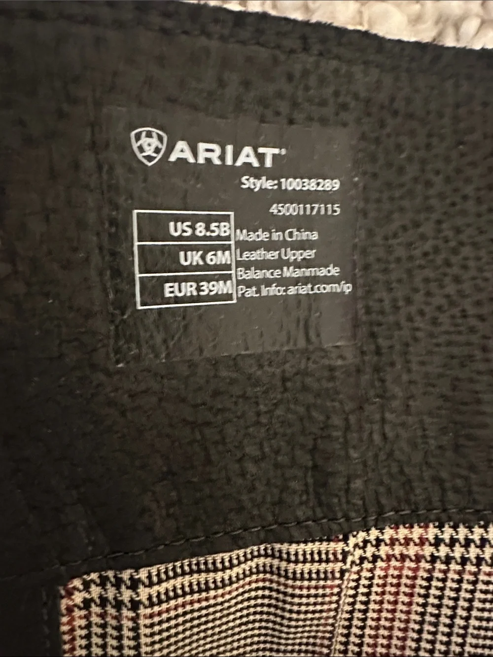 Ariat Black Waterproof Leather Knee High Riding Boots